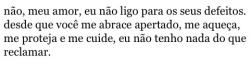 Pra nós, todo o amor do mundo.