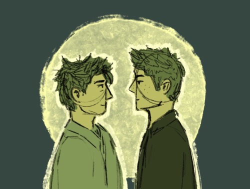 Just A Quick Little Destiel Sketch :) 