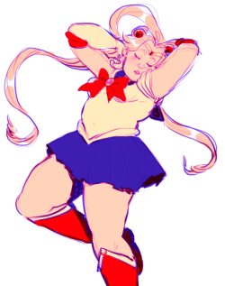 bumbleshark: usagi is just my go-to for warmups &lt;3