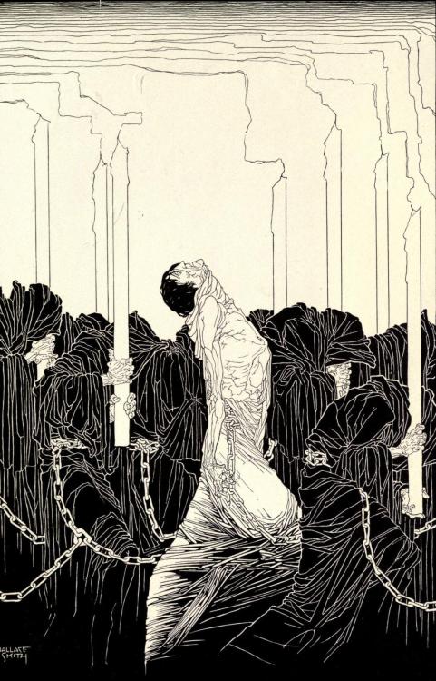 Wallace SmithIllustration for Fantazius Mallare: A Mysterious Oath by Ben Hechtc.1922