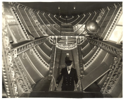 onceuponatown:Inside the Airship USS Akron, 1933