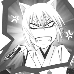 -jenjam:    Tomoe is not pleased …     