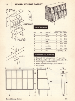 vinylespassion:  Record storage cabinet,