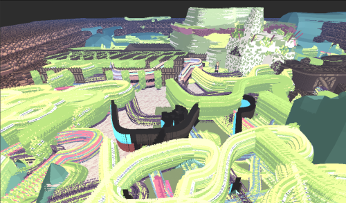 Some lovely unexpected glitches in Strangers/Unity3D~