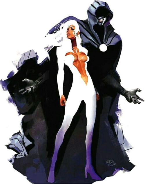 league-of-extraordinarycomics:Cloak & Dagger by Marco Nelor