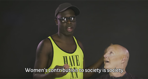 fashfux:  starvingxminds:  liveitout:  Bob The Drag Queen explains why he raises money for women’s shelters in New York City on TRANSFORMATIONS: Bob The Drag Queen & James St. James [x]  👏🏾  Preach  