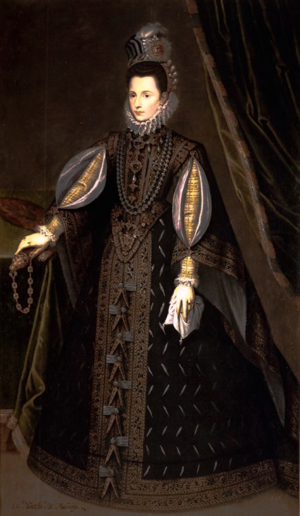 Infanta Catherine Michelle of Spain, Duchess of Savoy, between circa 1585 and circa 1591 