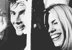 aintborntipycal-blog: “There’s nothing quite like Doctor Who. It has a wonderful excitement about it. I always had happy time there and it’s lovely to be around Billie again, even though I see her all the time anyway.” - David for “Tv &