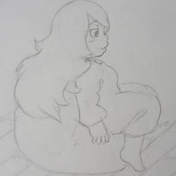 pixiescribble:  Comfy nighty comfy bean chair