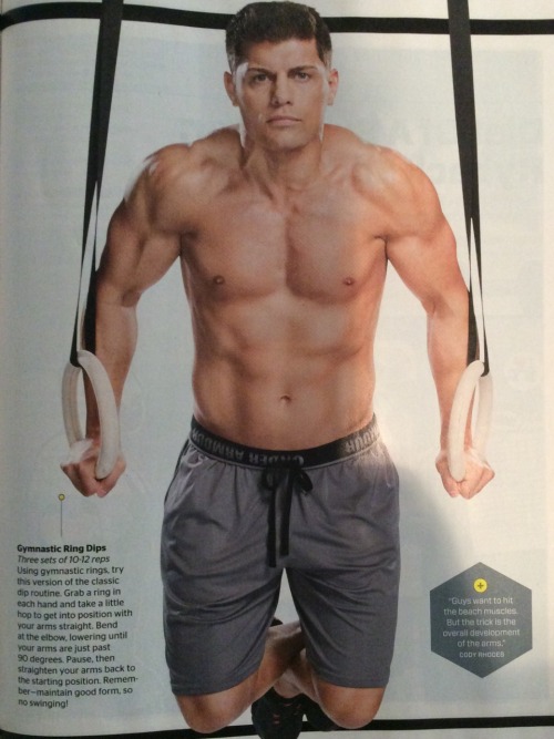 XXX bournelitas: Cody Rhodes in “Body Shop” photo