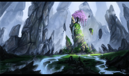 awesomedigitalart:  by Hillary (Rachopin77) 