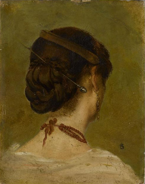 cavetocanvas:  Alfred Stevens, Head of a porn pictures