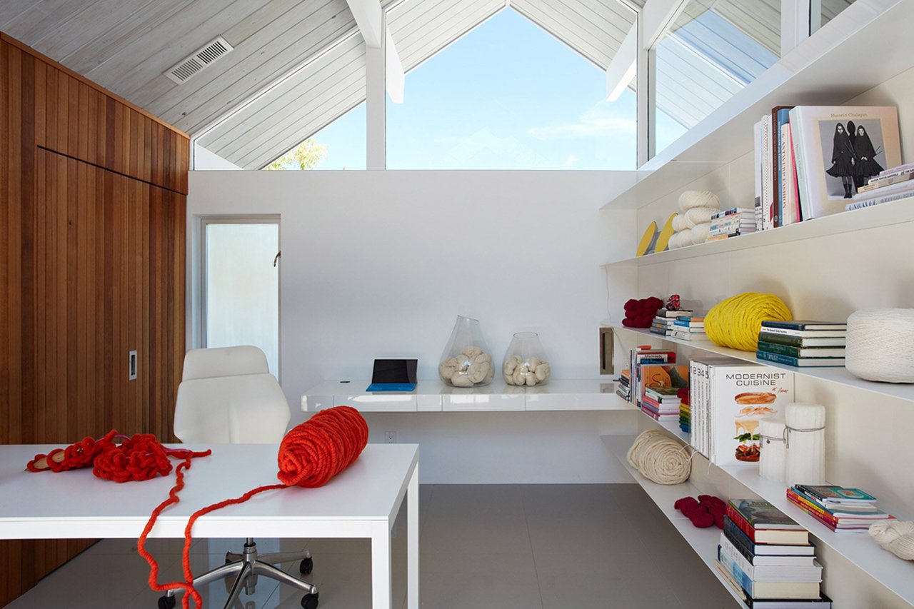 archatlas:    Mountain View Double Gable Eichler Remodel  San Francisco-based Klopf