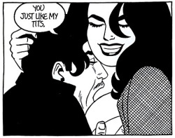 thebestcomicbookpanels:  Love and Rockets by Jaime Hernandez