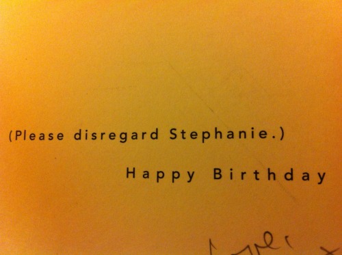 xiphoidprocess:laina:this is probably my favorite birthday card I’ve ever gottenI gave a bestie this card when she was s