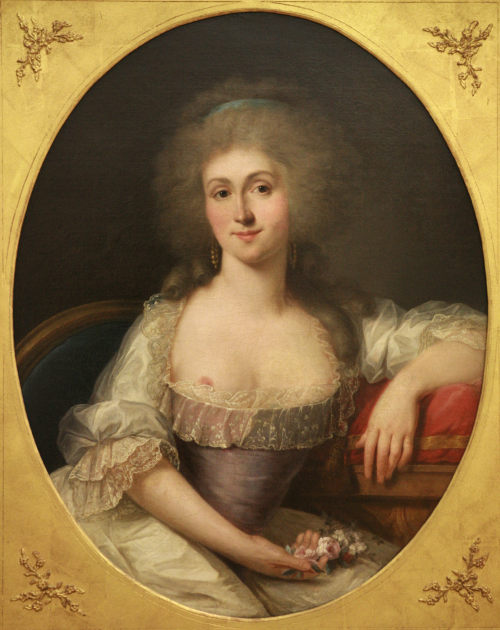 Joseph-Siffrein Duplessis, Portrait of Marie-Louise, princesse de Lamballe Last quarter of 18th cent
