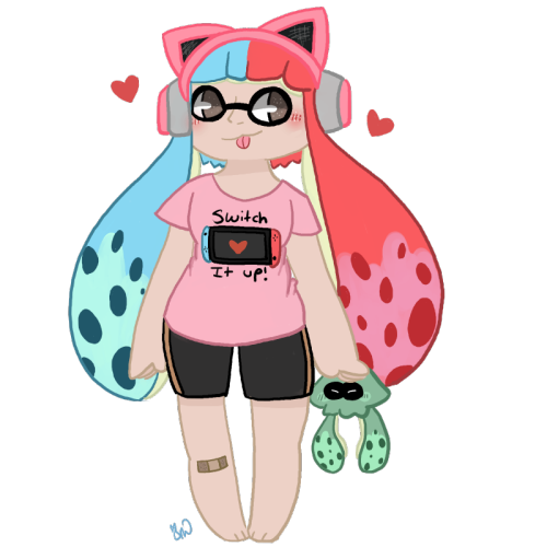 Nintendo Switch inspired inkling :D