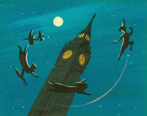 ratboyarchive:Mary Blair’s concept art for Disney’s Peter Pan