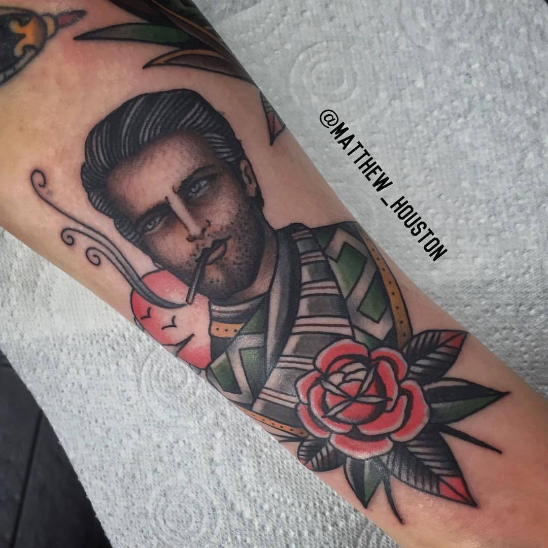 Clint Eastwood tattoo by Dani Ginzburg  Photo 31494