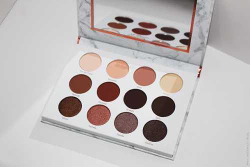 PUR Cosmetics Soiree Diaries Eyeshadow Palette Review, Swatches & Makeup Look ▷ details are on L