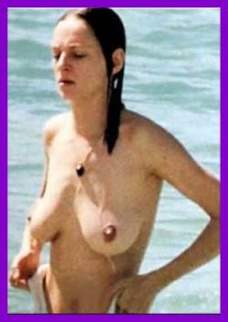 nude-celebz:  Uma Thurman topless at the