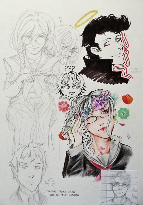 2019. “ Dangan ronpa Doodles”This is part one of my DR sketchbook doodles. (expect 