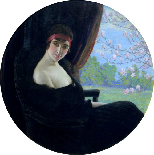 Portrait of Sonia Uri (1916). John Alberts (American, 1886-1931). Oil on canvas. The Johnson Collect