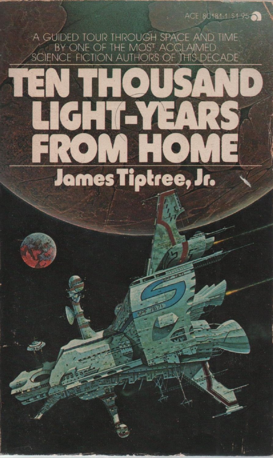 70sscifiart:  Three different covers for James Tiptree Jr’s Ten Thousand Light-Years From