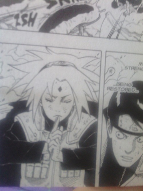 teacherrykpop:  It’s really sad that Sakura gets a lot of hate again because she is married to Sasuke. and she has a daughter. And people think Kishi ruined Sakura’s character.   SasuKarin fans:“I bet Karin is ﻿the mother. Sakura is ﻿a maid