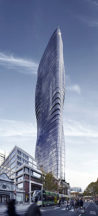 manhood:yamakucci:Beyoncé’s Ghost has inspired plans for a curvaceous, 226-meter-tall in Melbourne. 