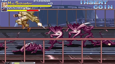 Alien vs. Predator, Capcom CPS-2 arcade game, 1994