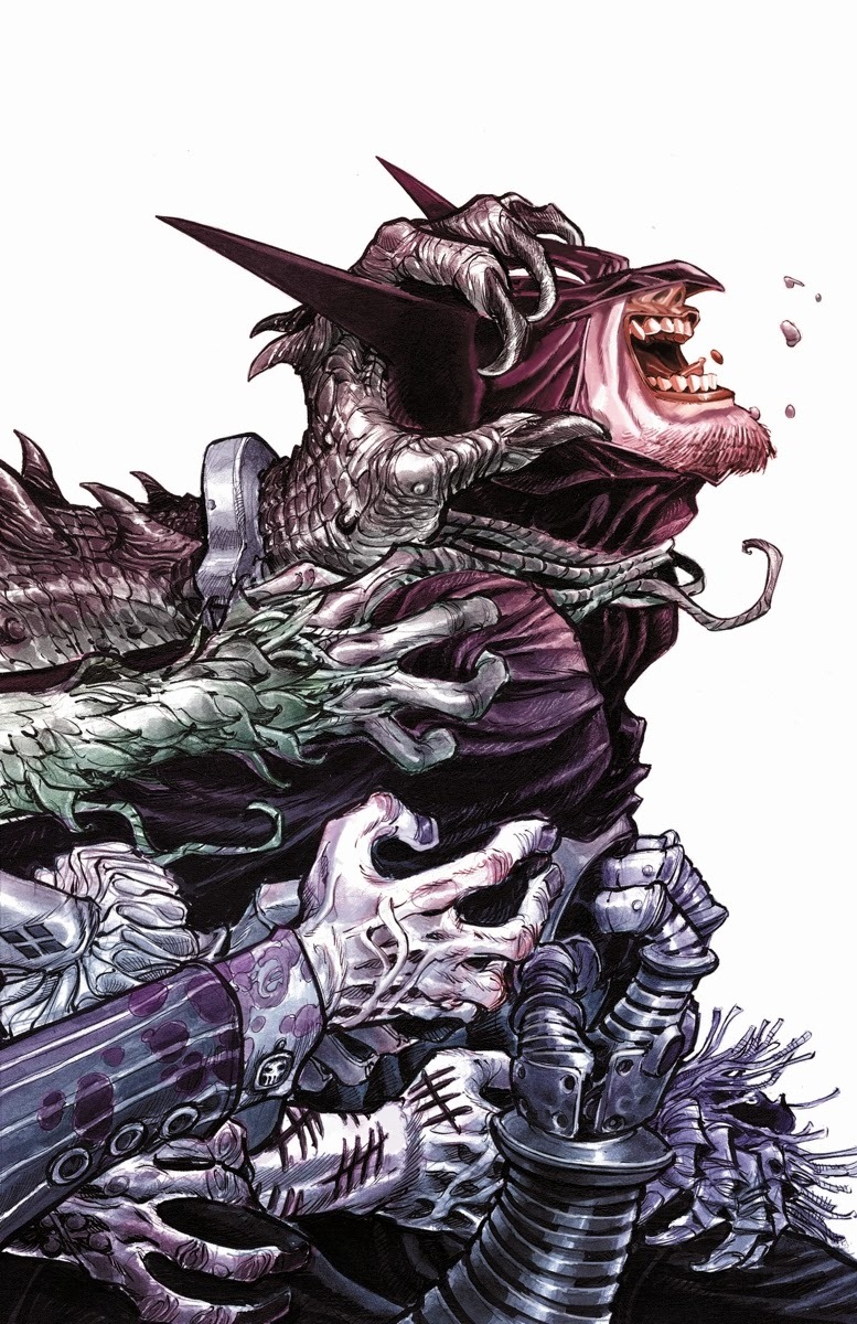 imthenic:  Arkham Manor #1 cover variant by Eric Canete