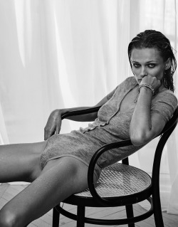 vogue-at-heart:  Edita Vilkeviciute in “Hot