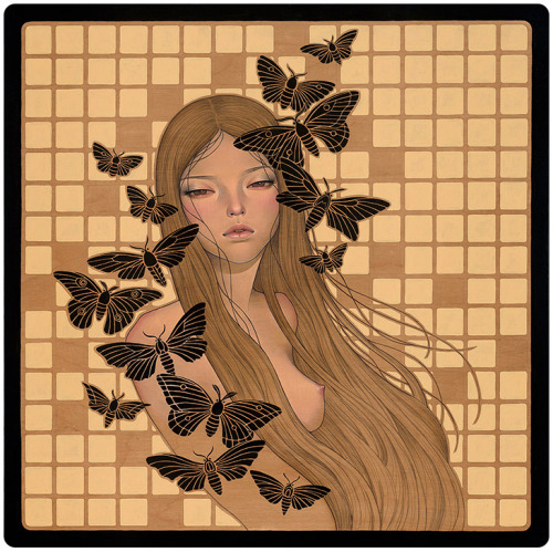 Les Beehive – Audrey Kawasaki’s mini solo show currently on display in Miami