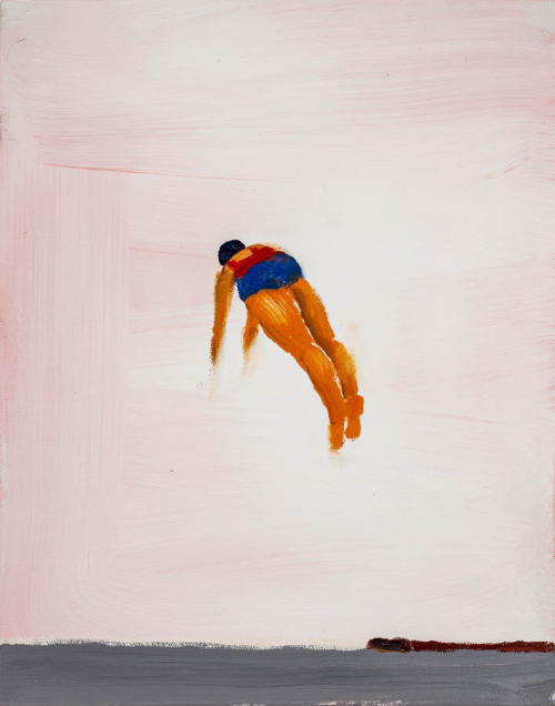 katherine bradford // diver blue/red //2012