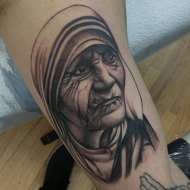 Alvin Chong  Mother Teresa on the second day of