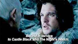 rhaegarsstark:The Gods were cruel when they saw fit to test my vows. They waited till I was old. Wha