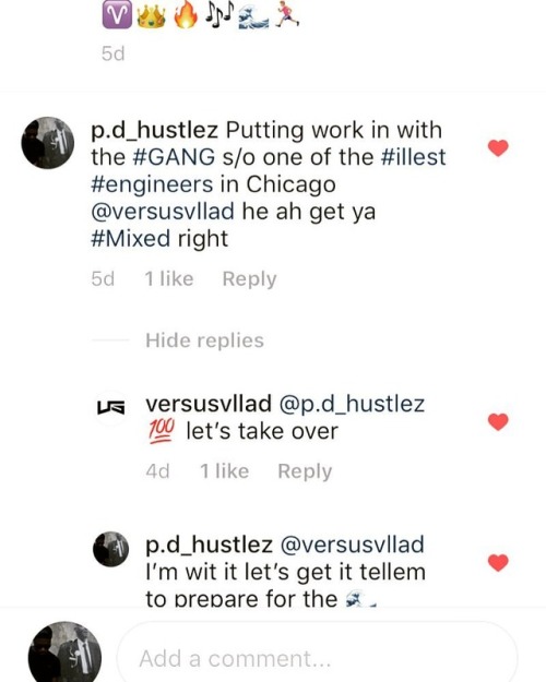 pdfly24:  When yo #engineer know you got it and he see you #HUNGRY HE GON ROCK WITH YOU #SALUTE @versusvllad 💯 let’s get it F.L.¥ gAng! #chicagomusic #coolhop #artisttowatch #hiphop #thisischicago  (at Chicago, Illinois)