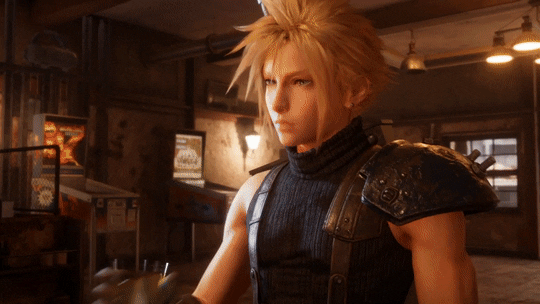 Final Fantasy VII Remake: Official Extended Gameplay Trailer“I heard you’re having second thoughts.”