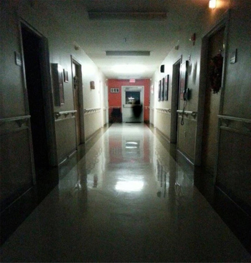 hauntedsprings:at the hospital, 15 minutes after the patient is declared dead.