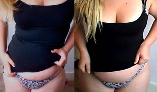thickwhitechocolate:  curvycasey:  blast from the past: comparison shots  Hot