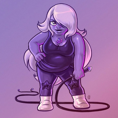 Missing one of my favorite TV shows. #stevenuniverse #amethyst #crystalgems #drawing #illustration h