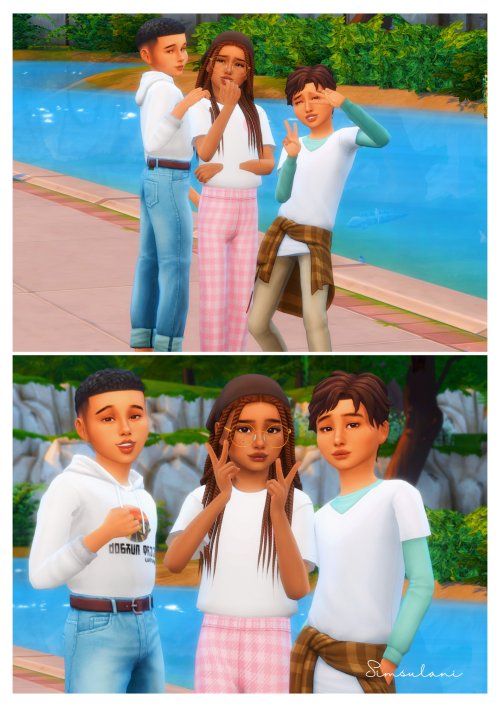 #243 Pose Pack - Friends Poses Children (free 8 June)•  6 posesAndrews Pose Player  Teleport any sim