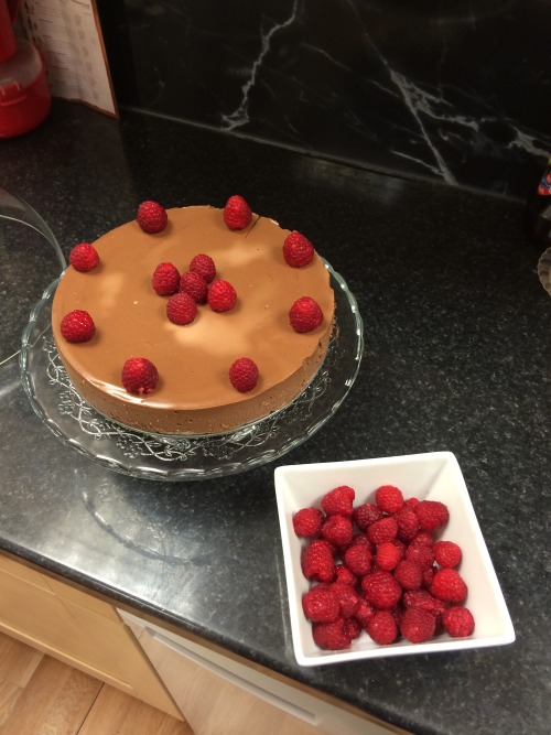 David Milburn, the Managing Partner for our Harrogate office, has contributed a chocolate cheesecake as part of the Stowe Family Law Bake Off.
Here he is (with a very fetching apron) in process of making it, and the finished result. Looks delicious!