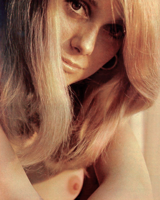 petrasvonkant:  Catherine Deneuve by David Bailey for Playboy, 1965. 