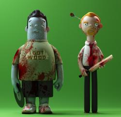 gingerndwhite:  xombiedirge:  The Cornetto Trilogy by Evil Corp/Kibooki  Yes &lt;3 