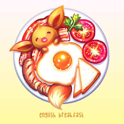 Shop ✿ Twitter ✿ Instagram ✿ Deviantart Cooking up some breakfast eevees! These will be charms, plea