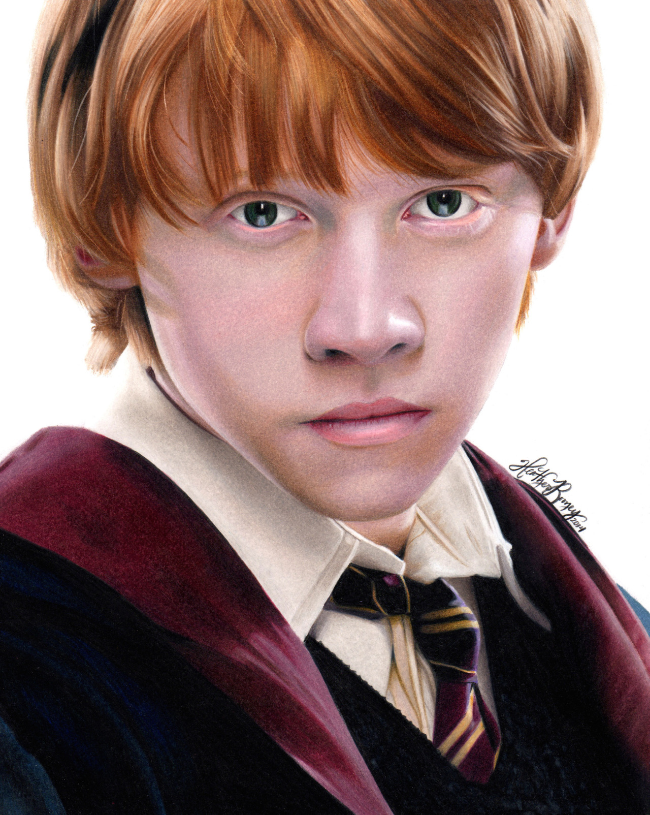 Ron Weasley Realistic Drawing  Drawing Skill