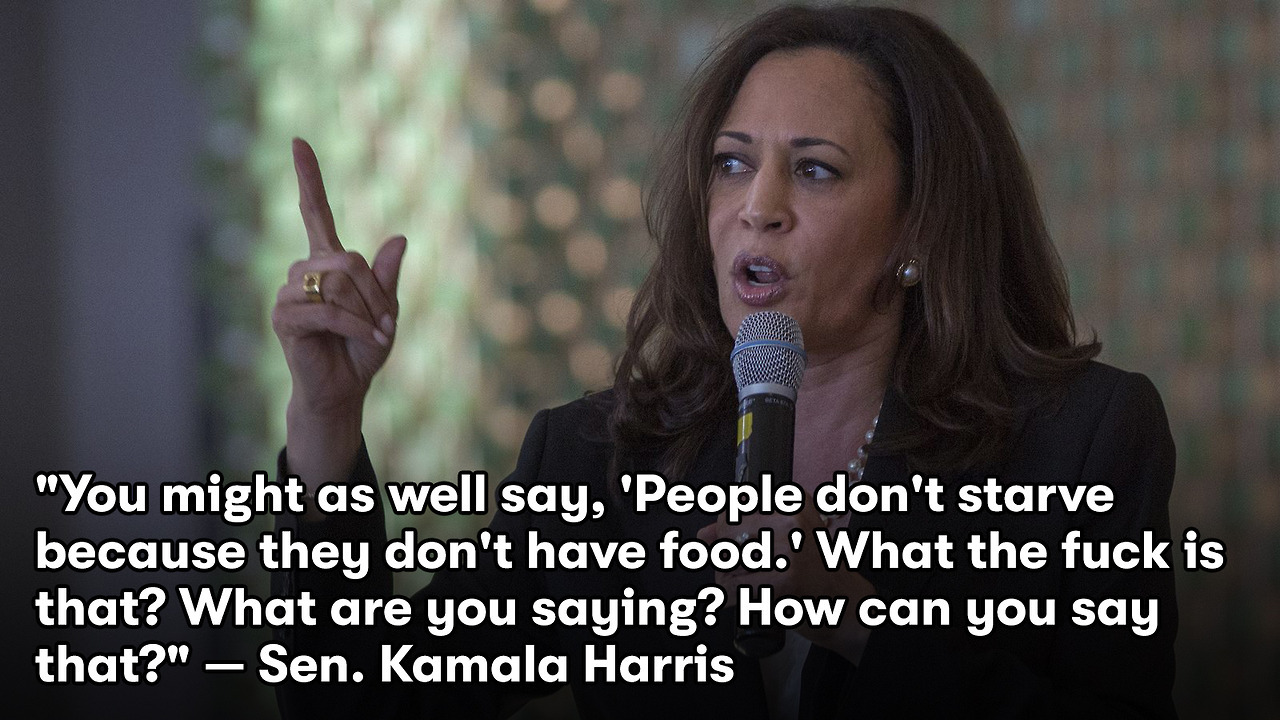 electoralcollege: micdotcom: Kamala Harris on Republican Raul Labrador’s health