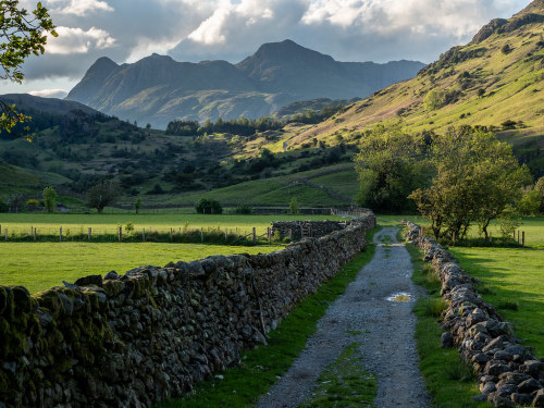 outdoormagic:Looking back, Langdale Pikes, Lake District by Bob Radlinski